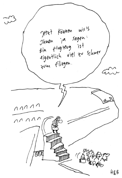  Sorry, wir haben die Landebahn verfehlt
